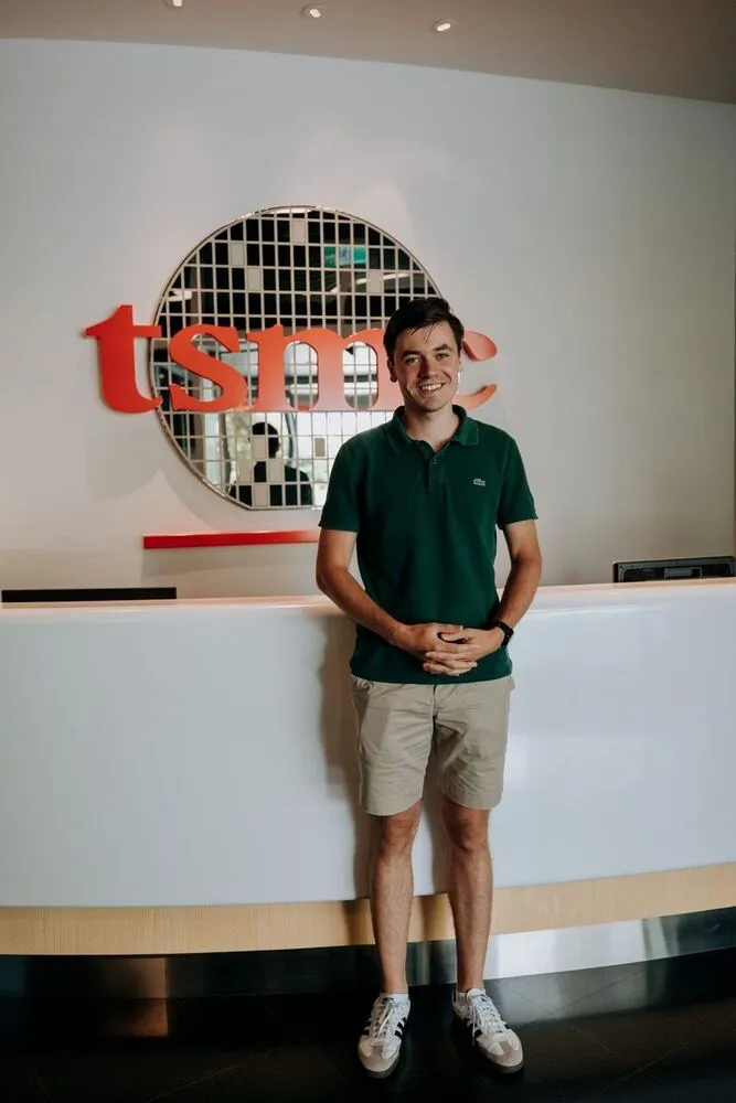 Szymon meeting AI-accelerator and semiconductor researchers in Taiwan