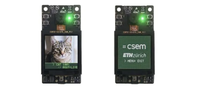 FTerViT running on edge AI camera sensors